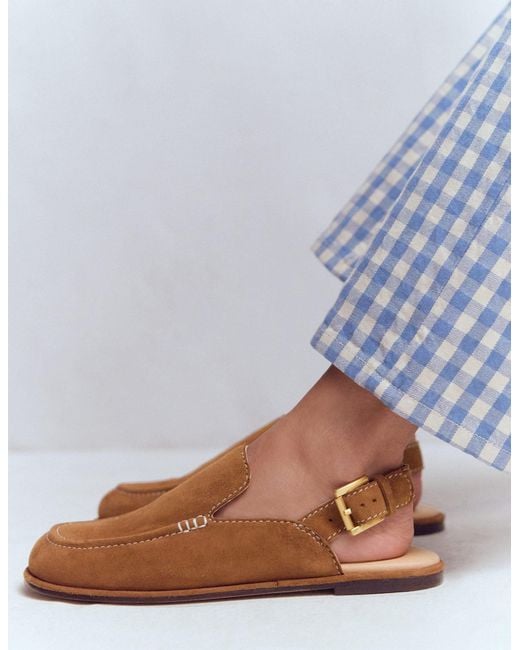 Boden Brown Slingback Clog