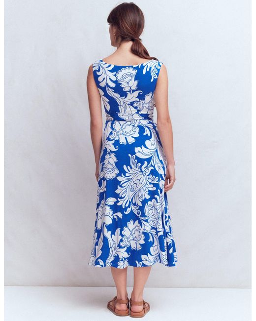 Boden Blue Tamsin Jersey Midi Dress