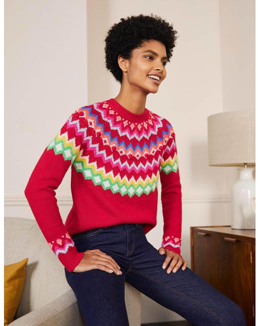 boden fair isle sweater