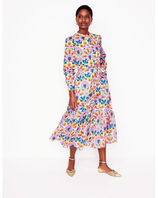 Boden Mia Tiered Shirt Dress