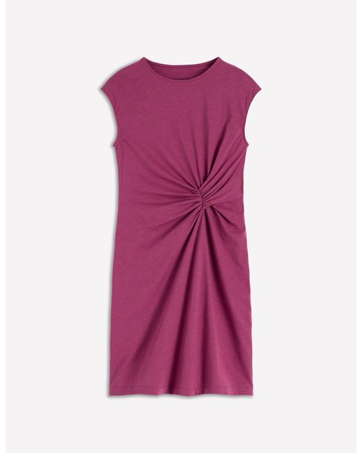 Boden Purple Delilah Twist Short Dress