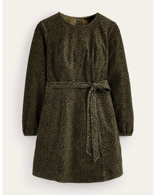 Boden Green Harriet Cord Dress