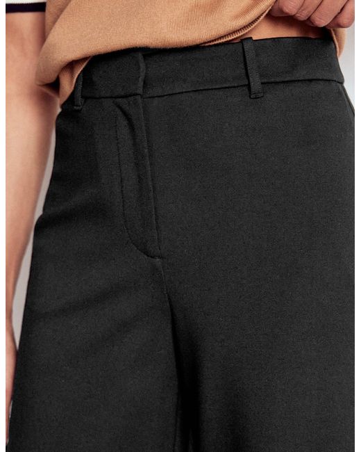Boden Black Belgravia Verkürzte Ponte-Hose