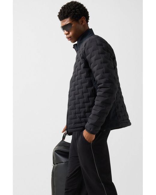 Bogner Fire + Ice Black Lightweight Down Jacket Gray for men