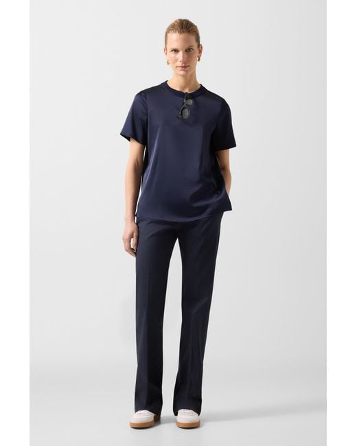 Bogner Blue Cotton Chinos Jody