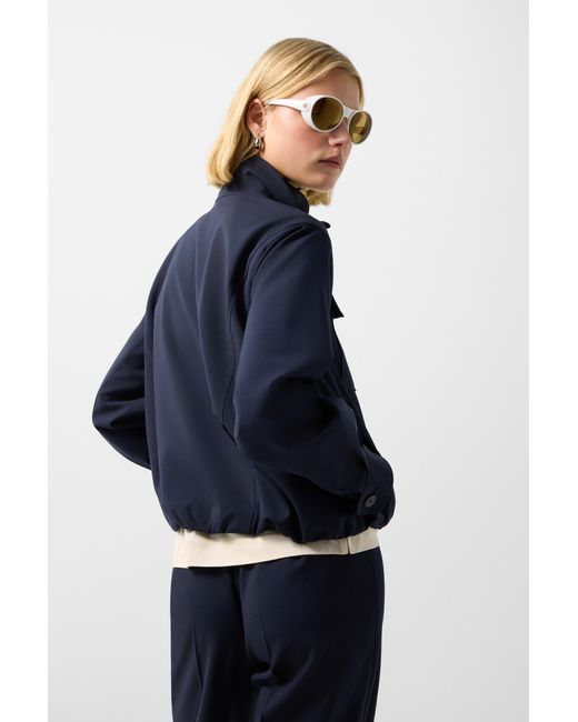 Bogner Blue Tracy Shirt Jacket For