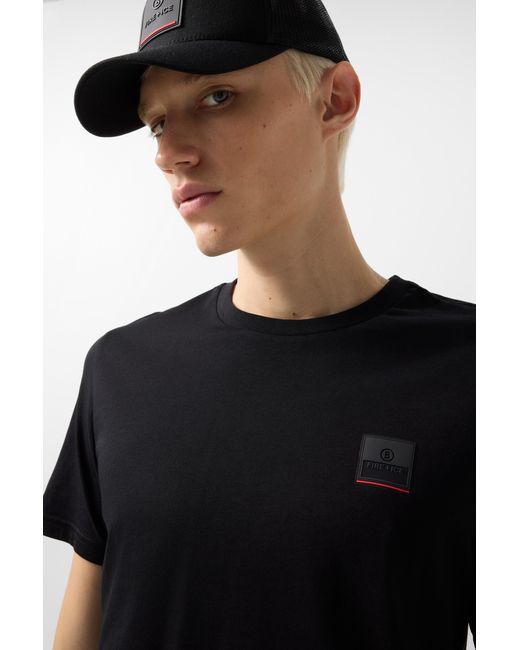 Bogner Fire + Ice Black Vito T-shirt for men