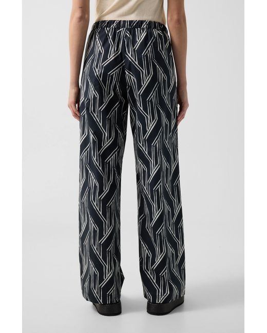 Bogner Multicolor Pleated Trousers Gina