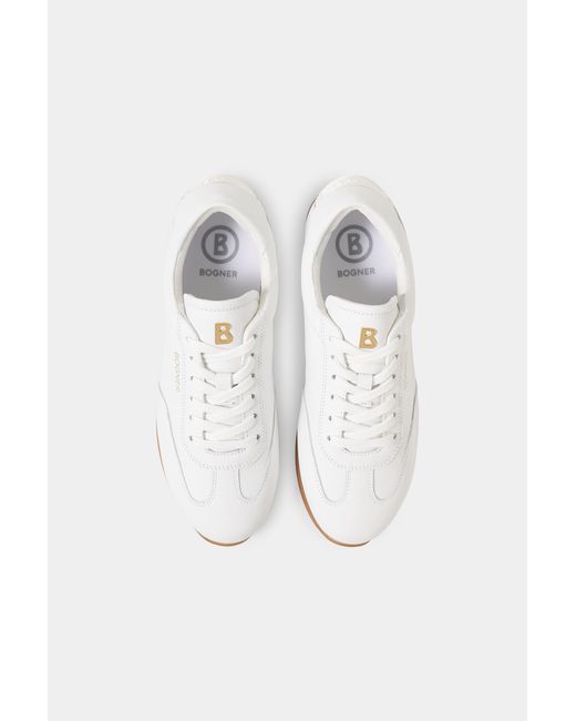 Bogner White Valencia Trainers