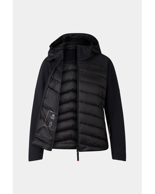 Bogner Fire + Ice Black Marian Softshell Quilted Jacket