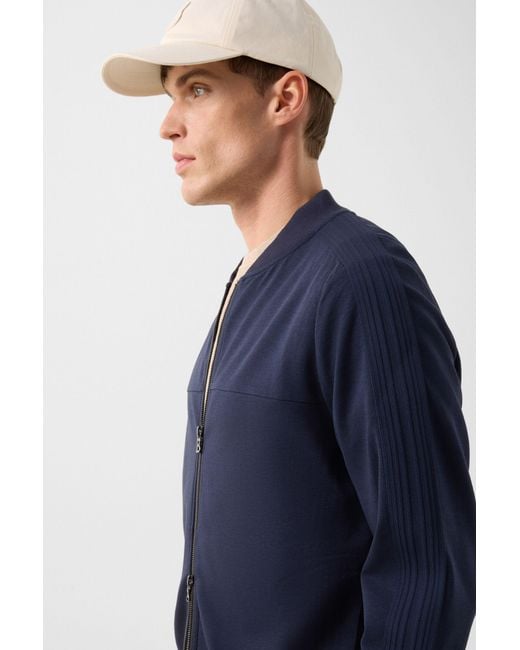 Bogner Blue Lennox Jersey Jacket for men