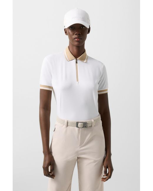 Bogner White Laurina Functional Short-sleeved Top