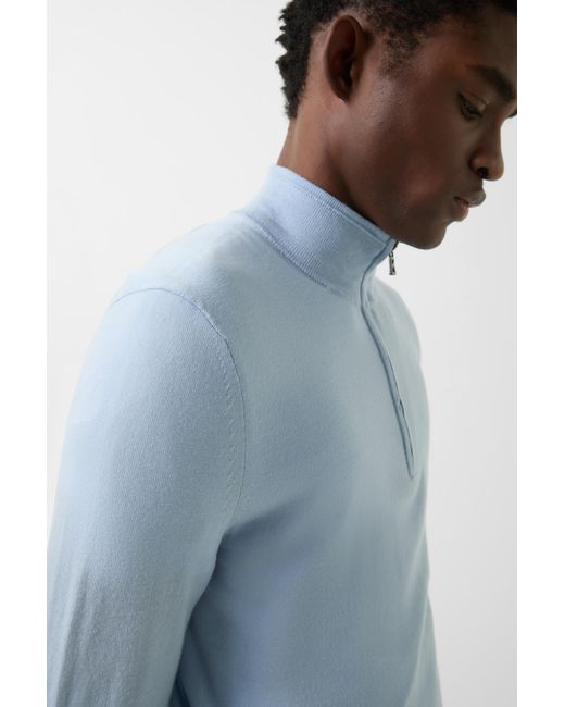 Bogner Blue Virgin Wool Ouri Troyer For for men