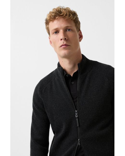 Bogner Strickjacke Dexter in Black für Herren