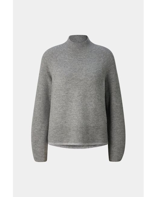 Bogner Gray Lena Virgin Wool Jumper For