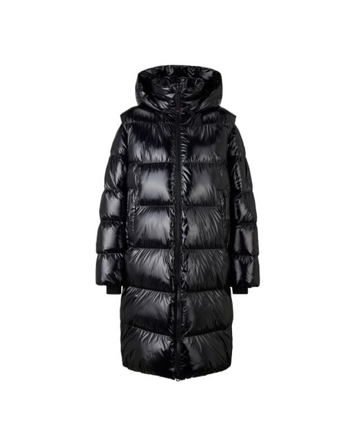 Bogner Fire + Ice Black 2-in1 Down Coat Asta