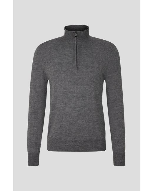 Bogner Jouri Half-zip Pullover in Gray for Men | Lyst
