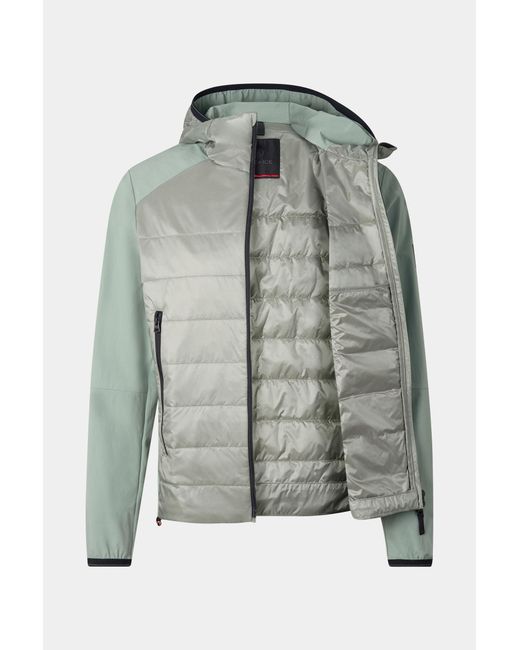 Bogner Fire + Ice Green Kegan Hybrid Jacket for men