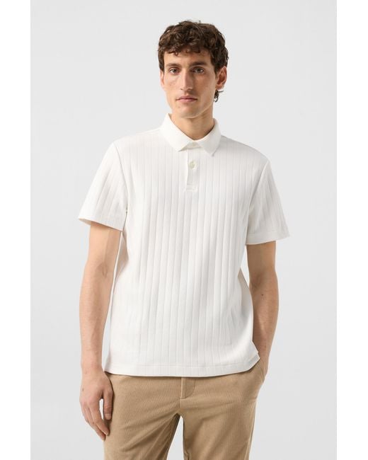 Bogner White Zane Polo Shirt For for men