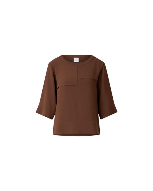 Bogner Brown Enrica Crêpe Shirt For