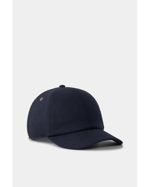 Bogner Blue Ralf Flannel Cap for men