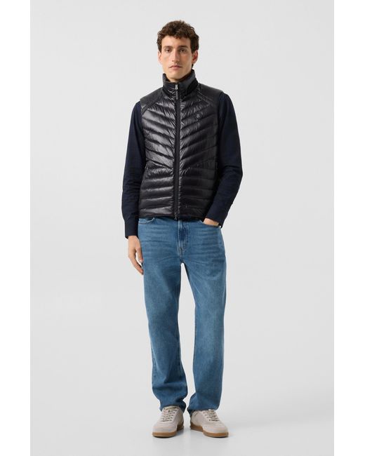 Bogner Black Lasse Lightweight Down Waistcoat for men