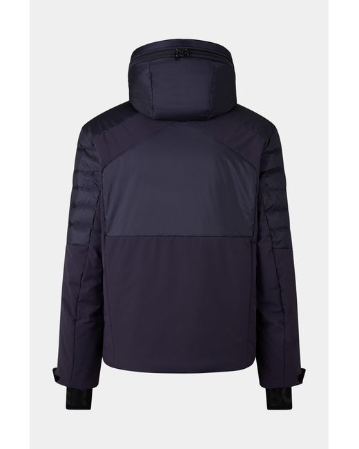 Bogner Blue Henik Down Ski Jacket for men