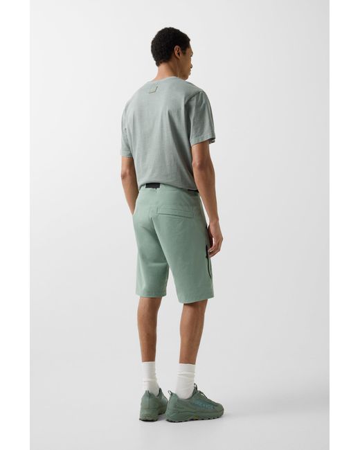 Bogner Fire + Ice Green Carter Functional Shorts for men