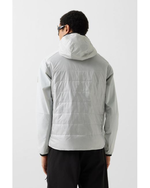 Bogner Fire + Ice Gray Kegan Hybrid Jacket for men