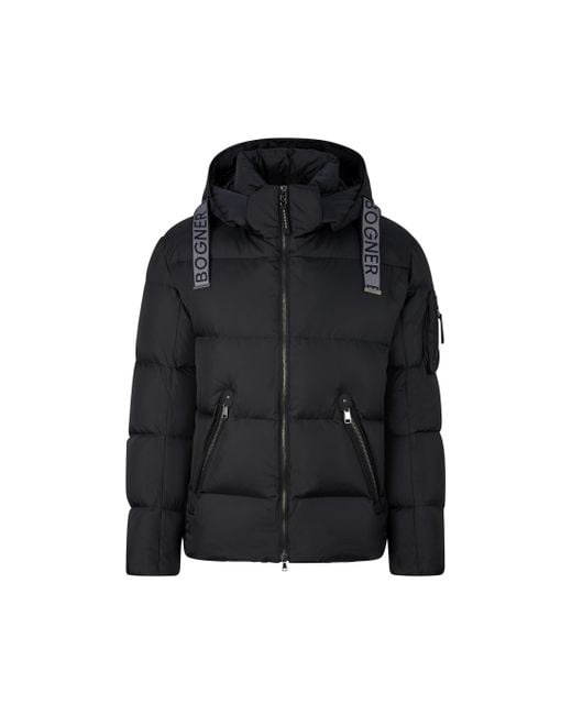 Bogner Black Jamy Down Jacket for men