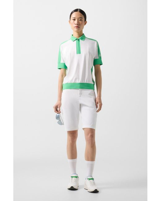 Bogner Green Arabell Functional Short-Sleeved Top For