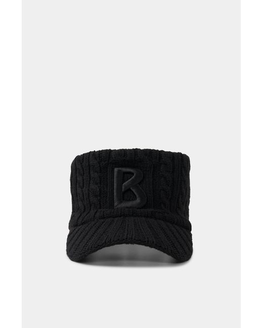 Bogner Black Visor Headband Tessa