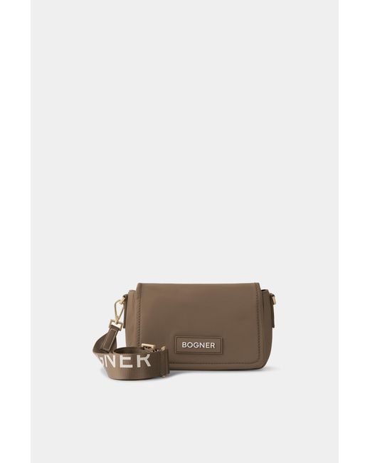 Bogner Brown Saxon Bar Shoulder Bag