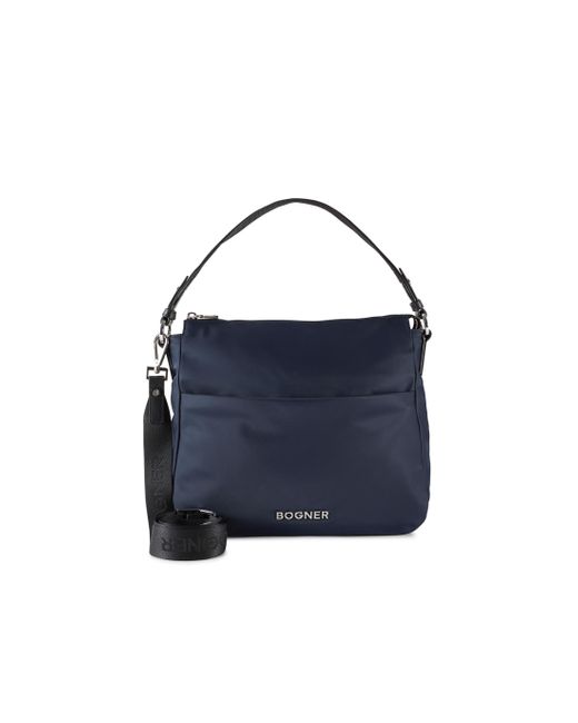 Bogner Klosters Isalie Hobo Bag In Navy Blue