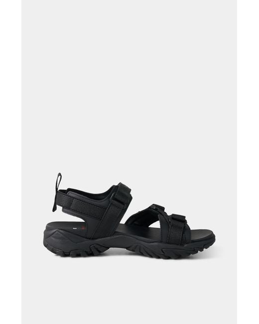 Bogner Fire + Ice Black Sandals Lake