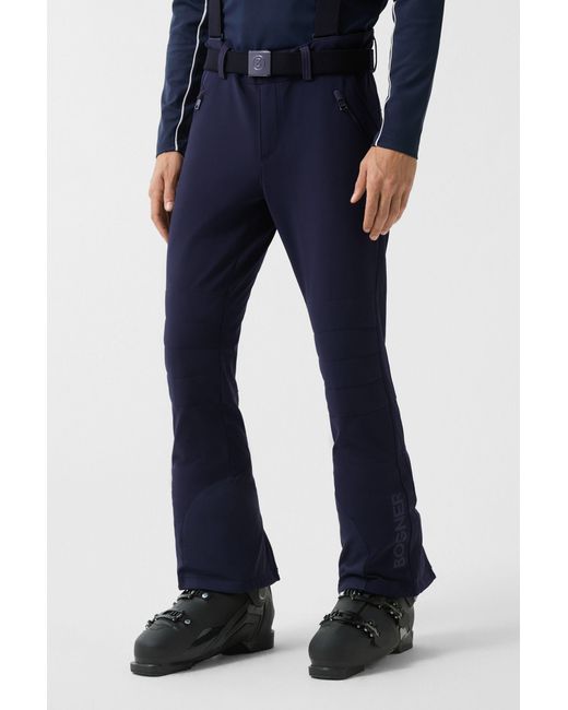 Bogner Blue Curt Softshell Ski Trousers For for men