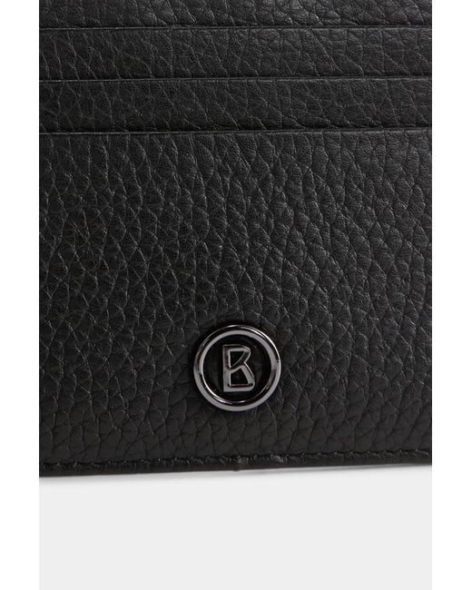 Bogner Black Vail Keno Card Case for men