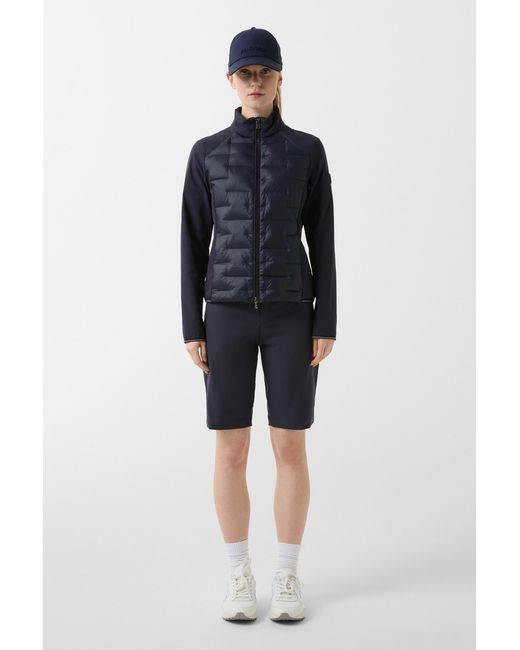 Bogner Blue Loria Hybrid Down Jacket For