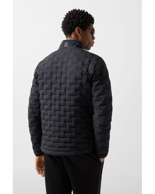 Bogner Fire + Ice Black Lightweight Down Jacket Gray for men