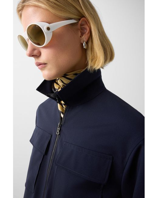 Bogner Blue Tracy Shirt Jacket For