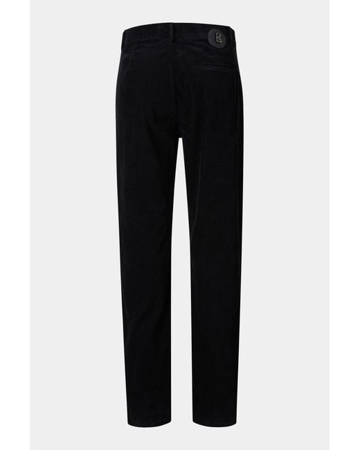 Bogner Black Travis Corduroy Trousers for men