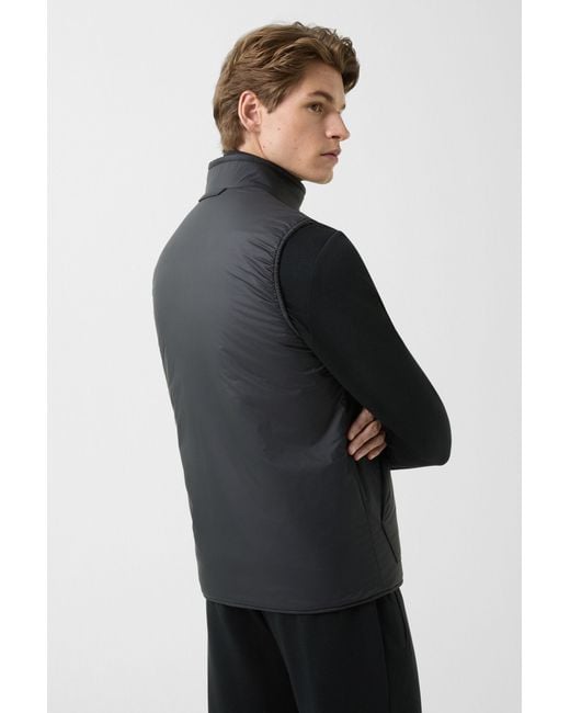 Bogner Black Willis Reversible Vest for men
