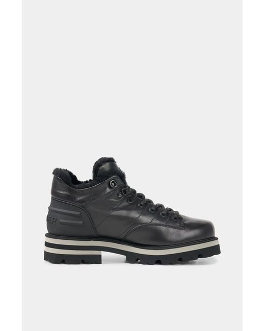 Bogner Black Lace-up Boots Courchevel for men