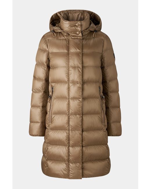 Bogner Brown Lynn Down Coat For