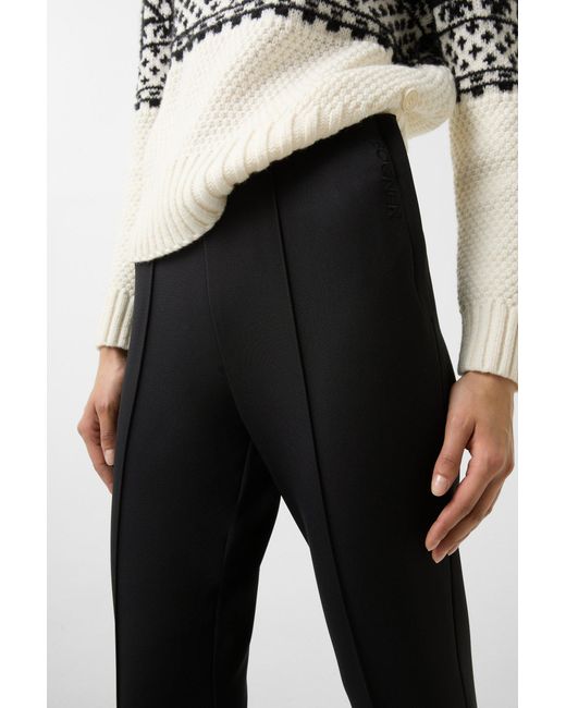 Bogner Black Elaine Softshell Stirrup Trousers