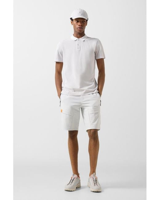 Bogner Fire + Ice White Ramon Polo Shirt For for men