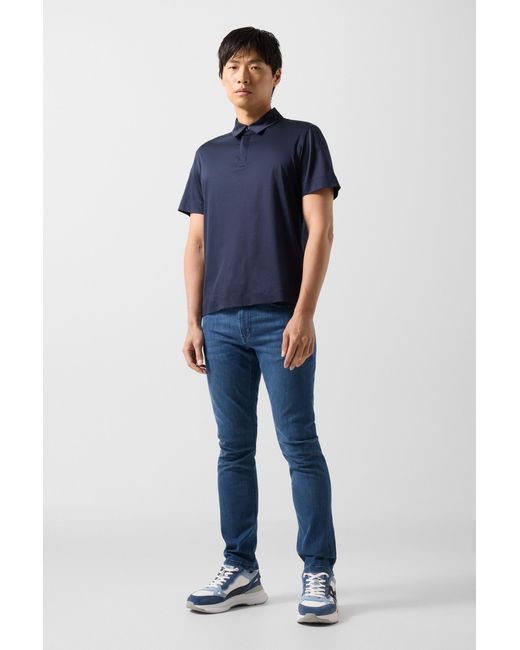 Bogner Blue Tayden Polo Shirt for men