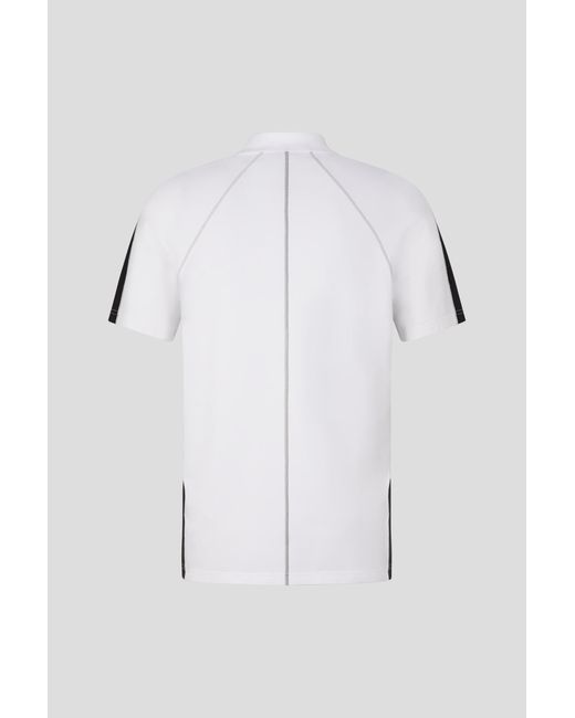 Bogner Fire + Ice Black Molar Functional Polo Shirt for men