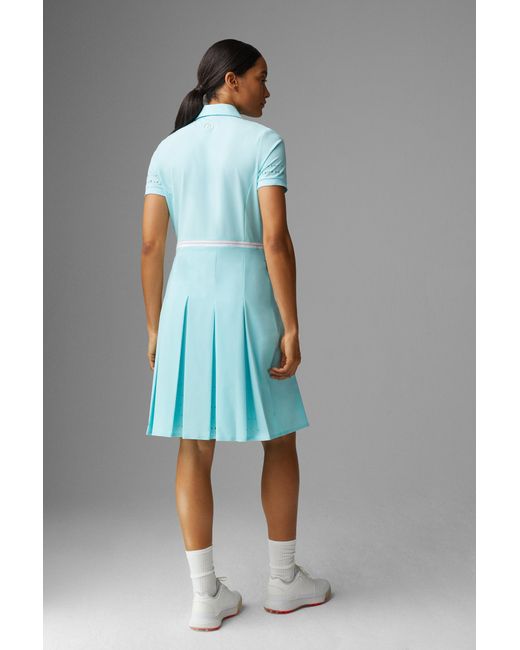 Bogner Blue Marina Functional Polo Dress