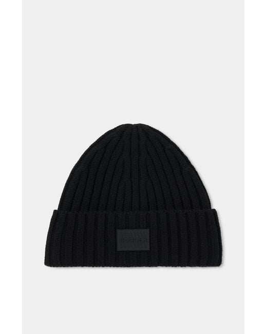 Bogner Mütze Conrad in Black für Herren